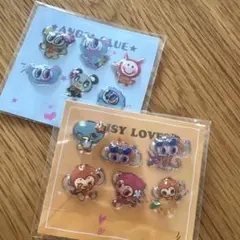 ナルミヤキャラクターズ☆ぷっくりシール 2種 2点セットセブンイレブン 限定