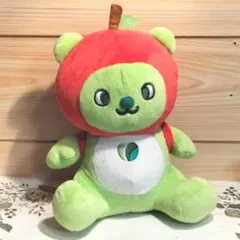 ご当地　ゆるキャラ　アルクマ　長野県　信州　りんご　ぬいぐるみ