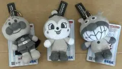 アンパンマンミュージアム限定 ぬいぐるみキーホルダー 3種セット