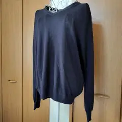 アンタイトルUNTITLED サイズ2 Vネック薄手ニットトップス