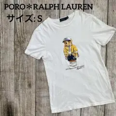 PORO＊RALPH LAUREN＊ポロベア＊ヴィンテージ＊Tシャツ＊サイズS