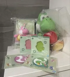 ヨッシー　一番くじ　ぬいぐるみ他　A賞　B賞　D賞　E賞　まとめ売り