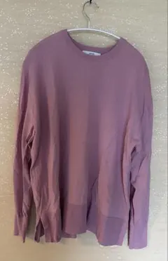 relume コットン長袖トップス Fサイズ パープル