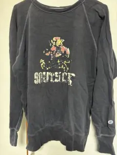 Champion 古タグ ヴィンテージ スウェット XL ダメージ フェード