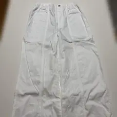 GU カジュアルパンツ ホワイト Sサイズのサムネイル