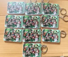 ヒロアカ　スライドパズルキーホルダー　ジャンプショップ限定　10個セット