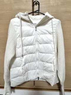 Wan Yi Lu ホワイトダウンジャケット M～L