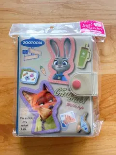 【正規品】ズートピア シール帳 シールバインダー　シール台紙10枚付 新品未開封