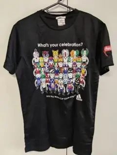 ②〈adidas〉コカコーラ ワールドカップ　ボトルTシャツ［M］