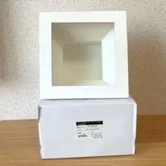 익명 배송 아미파 우드 스탠드 윈도우 화이트 스퀘어 프리저브드 플라워