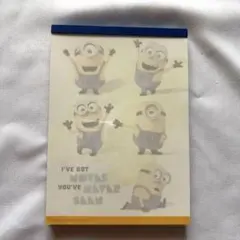 ミニオンズ メモ帳 A6サイズ サンスター文具