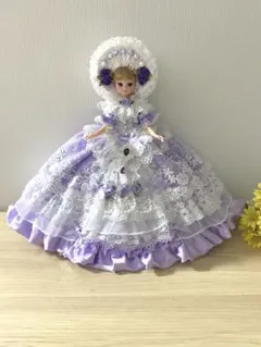 リカちゃん服 深紅のベルベットドレス 4点セット　ハンドメイド リカちゃん服 深紅のベルベットドレス 4点セット ハンドメイド - メルカリ