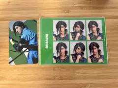 刀ミュ坂龍飛騰　笹貫　ふぉとカード　ランダムフィルム