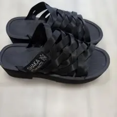 SHAKA シャカ 厚底サンダル ブラックのサムネイル
