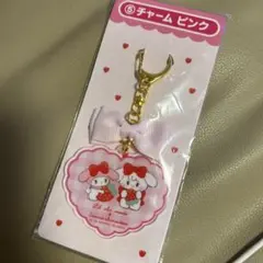 サンリオ　ミッコ　mikko くじ　チャーム　ピンク