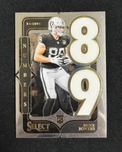 Brock Bowers Select Rookie Card NFLカード