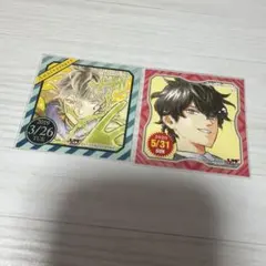 ジャンプショップ 365日ステッカー ブラッククローバー ヤミ ⑥ - メルカリ