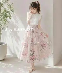 JILL by JILL STUART ビッグシアーフラワープリントスカートのサムネイル