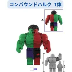 人気商品 レゴ互換 コンパウンドハルク ミニフィグ1体 ミニフィグ