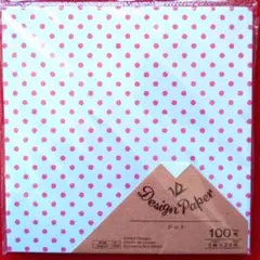 おりがみちよがみデザインペーパー【ドット】