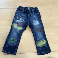 ディズニー ミッキーマウス デニムパンツ 90 BABYDOLL