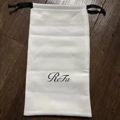 ReFa 巾着ポーチ ホワイト - メルカリ