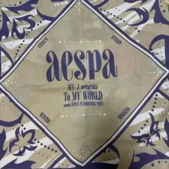 aespa ファンミーティング To MY WORLD バンダナ
