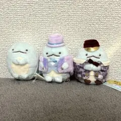 ★すみっコぐらし　東京駅店３週年記念　限定品　パンダカー&てのり6点★ ☆すみっコぐらし 東京駅店3週年記念 限定品 パンダカー&て