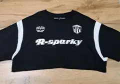 REPIPI ARMARIO ブラック クロップドTシャツ L