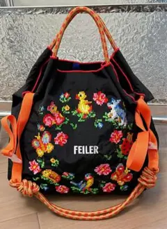 新品BALL&Chain×FEILER ハイジ柄　ブラックM