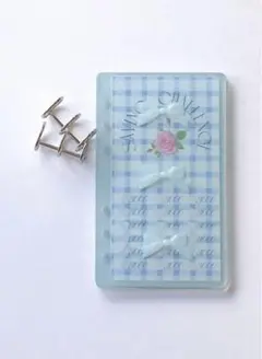 レジン バインダー　A6　saving challenge 貯金　セービング