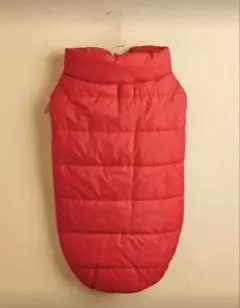 犬用赤ダウンジャケット S-XXL