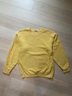 COOME イエロー スウェット