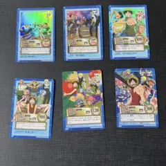 ボ*ブ様 Y5 美品　旧ワンピースカード ハイパーバトル ルフィ海賊団　まとめ