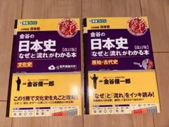 金谷の日本史「なぜ」と「流れ」がわかる本 文化史＆原始・古代史のサムネイル