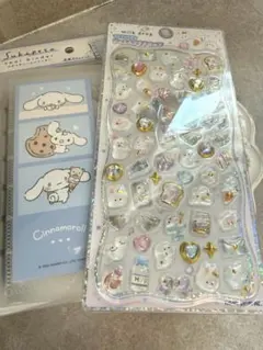 正規品♡シナモロールシール帳　プチドロップジュエルシール　ミルクドロップ