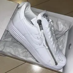 ACRONYM x Nike Air Force 1 ジッパー付き 白