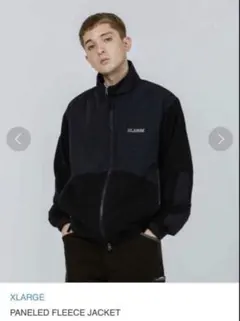 XLARGE PANELED FLEECE JACKET