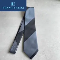 最終価格25年秋冬新作FRANCOBASSI フランコバッシ　新品ネクタイ bassi013043blka.jpg