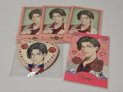 五木左京 Rose Valentine チェキ&缶バッジ