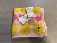 ディズニー　プーさん　ハンカチ　未使用　タオル