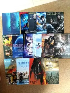 2018~2023年洋画チラシ