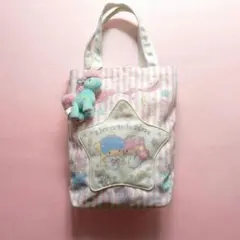 サンリオ キキララ リトルツインスターズ トートバッグ&ユニコーンマスコット