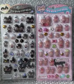 モンチッチ うるちゅるポップシール　2枚セット　新品　正規品