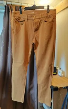 GLOBAL WORK モーションテック　ブラウン チノパン Lサイズ
