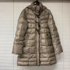 BRIGITTE ベージュ ダウンコート　フード付き