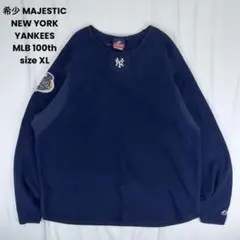 希少 MAJESTIC NEW YORK YANKEES MLB 100th