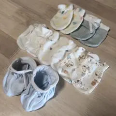 ベビーミトン 手袋&ソックス 合計6つ まとめ売り