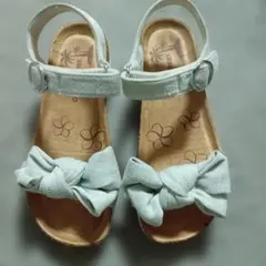 リボン付きサンダル 23cm