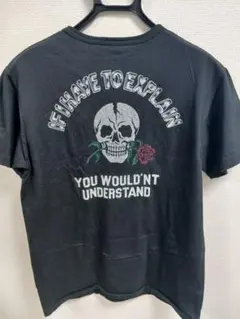 クーティー cootie スカル バックプリントTシャツ M 黒 人気 希少のサムネイル